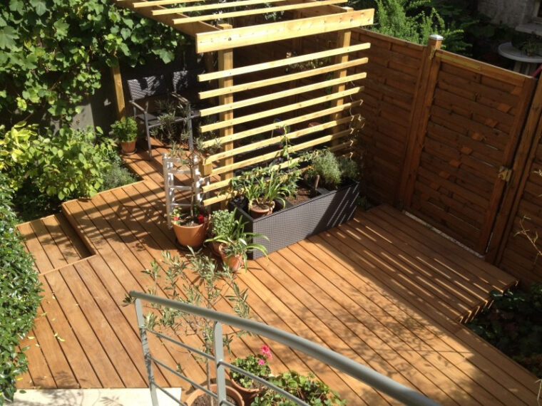 Idee Terrasse En Bois Idée Terrasse Exterieur L atelier Des Fleurs