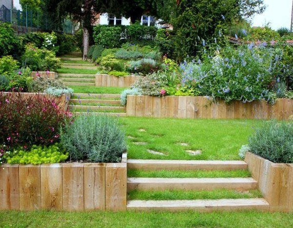 Jardin En Pente Ment Avoir Un Joli Jardin En Pente Jolies Idées En
