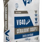 Joint souple Carrelage Mortier Joint souple V640 Blanc 5kg Vpi