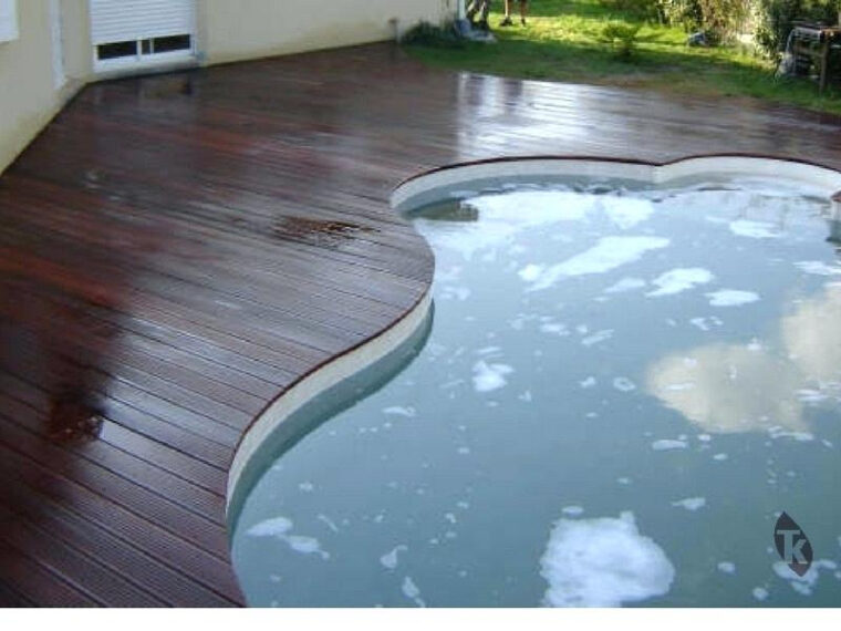 Lame Composite Piscine Lame Terrasse Piscine Des Lames En Bois Posite De