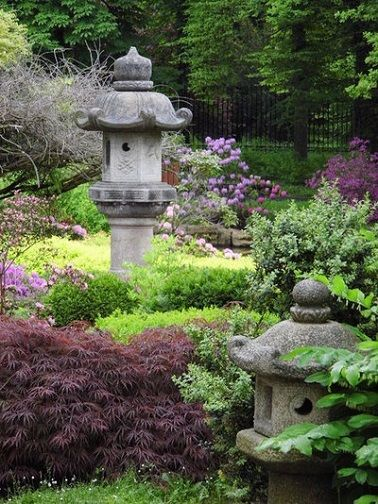 Lanterne Japonaise Jardin Zen Ment Aménager Un Jardin Zen