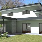 Maison Avec Terrasse Couverte atelier Scenario Architectes Maison Contemporaine à
