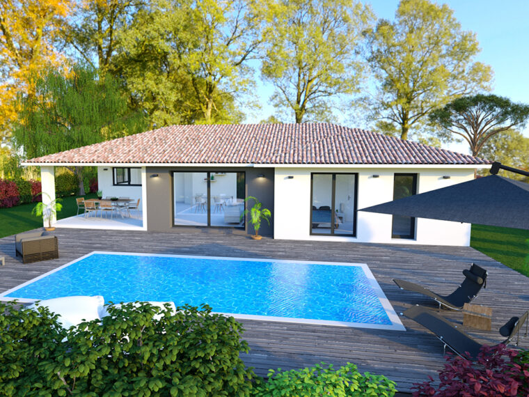 Maison Avec Terrasse Couverte Nos Réalisations De Constructions De Maisons