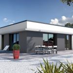 Maison toit Plat Prix Cuisine Maison Cube toit – Chaios Construction Maison