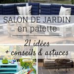 Mobilier Jardin Palette Salon De Jardin En Palette 21 Idées à Découvrir