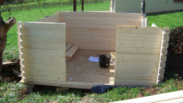 Montage Abri De Jardin Montage toit Abri De Jardin En Bois