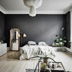 Mur Gris Anthracite Idées Chambre à Coucher Design En 54 Images Sur Archzine