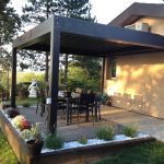 Pergola Fermée Pour Terrasse Pergola Alu Pour Plante Grimpante