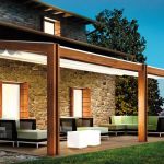 Pergola Fermée Pour Terrasse Pergola Bois C2 B7 Appenti Pergola Bois