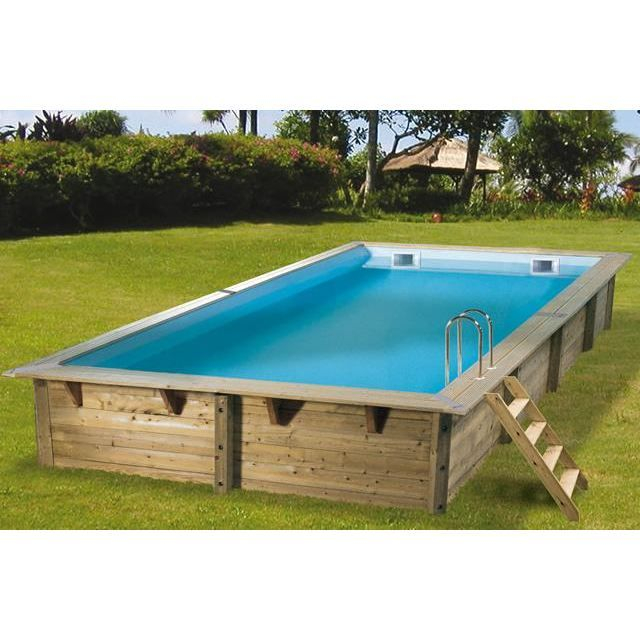 Piscine Bois Rectangulaire Object Moved