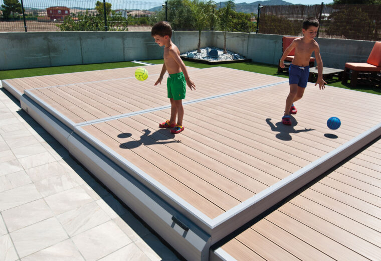 Piscine Terrasse Amovible Abri Terrasse De Piscine En Kit Intelligent Deckwell