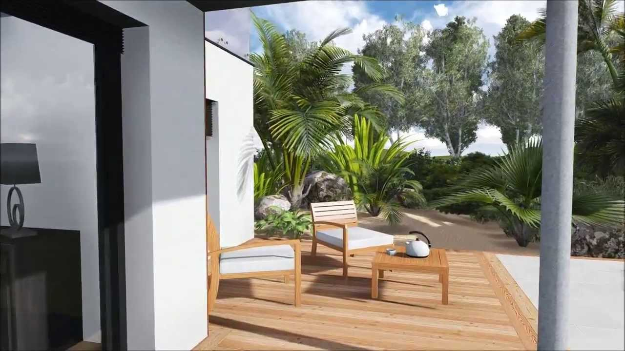 Plan De Jardin 3d Plan De Jardin 3d Plan De Terrasse Et Piscine De Luxe