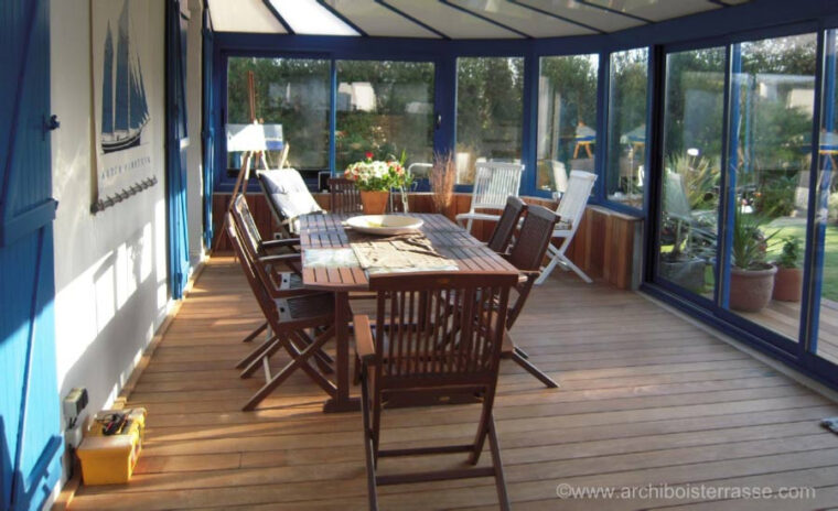 Plancher Terrasse Bois Véranda Et Plancher Terrasse Bois Exotique Intérieur Et