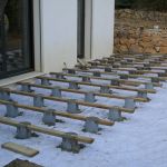 Plot Pour Terrasse En Bois Blanche &amp; Bricole Construire Sa Terrasse En Lames De Bois