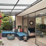 Recouvrir Terrasse Exterieure Aménagement Terrasse Avec Auvent Bois Plexiglas Aluminium