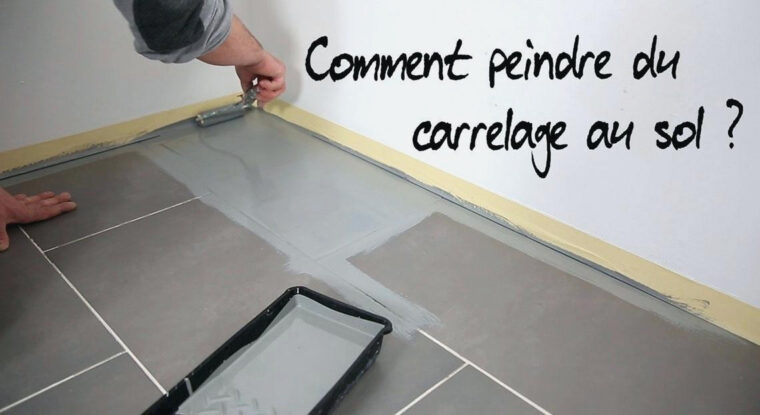Rénovation Carrelage sol Peindre Un Carrelage Au sol Aznemlehet