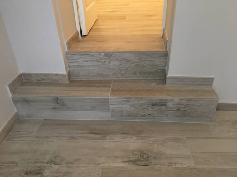 Rénovation Carrelage sol Rénovation sol Appartement En Carrelage Imitation Bois Aix
