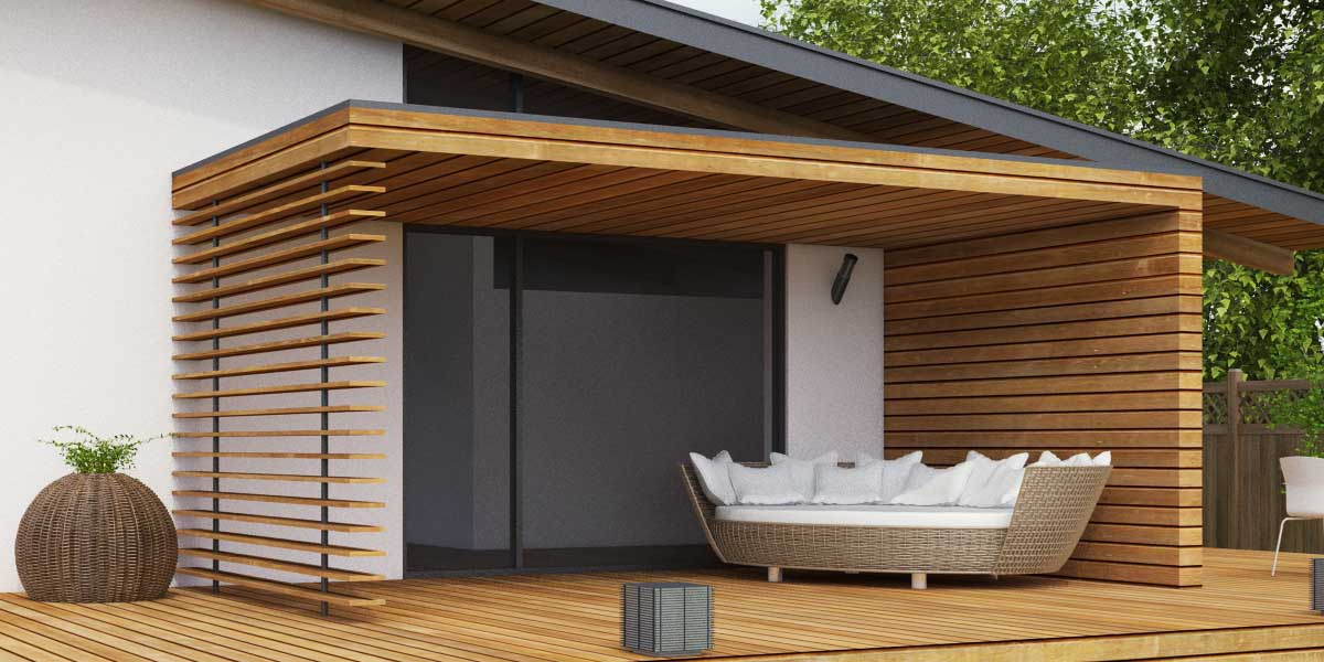 Revetement toit Terrasse Couverture Terrasse En Bois – Revêtements Modernes Du toit