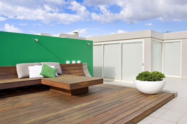 Revetement toit Terrasse toit Terrasse Moderne Design original Pour Votre Extérieur