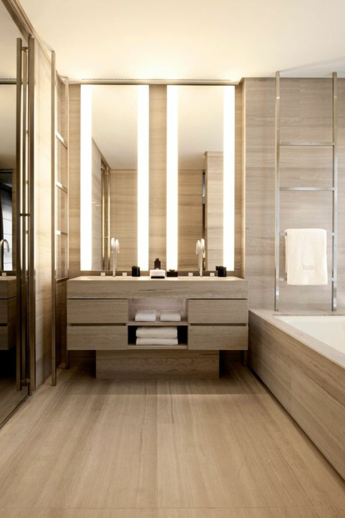 Salle De Bain Moderne Bois L’ Armoire De toilette Quel Design Choisir Et Quel Matériau