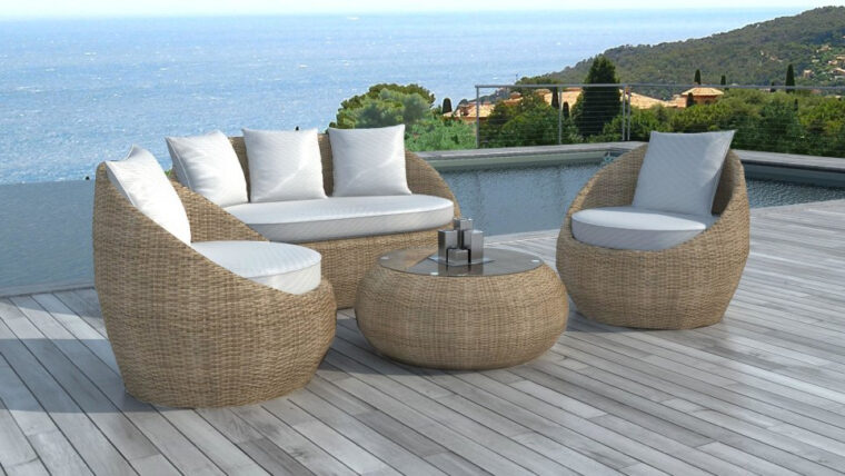 Salon De Jardin Rotin Salon De Jardin En Résine Tressée Ronde Rotin Malaga Salon De Jardin Rotin Salon De Jardin En Résine Tressée Ronde Rotin Malaga