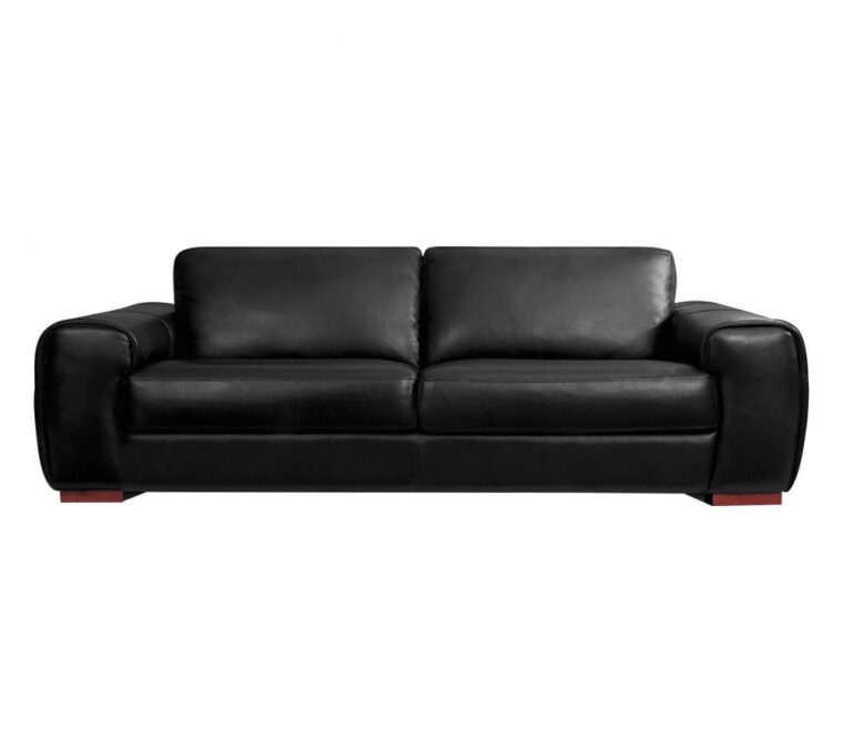 Sofa Pas Cher Canapé 3 Places Cuir Noir Londres Sofa Pas Cher Canapé 3 Places Cuir Noir Londres