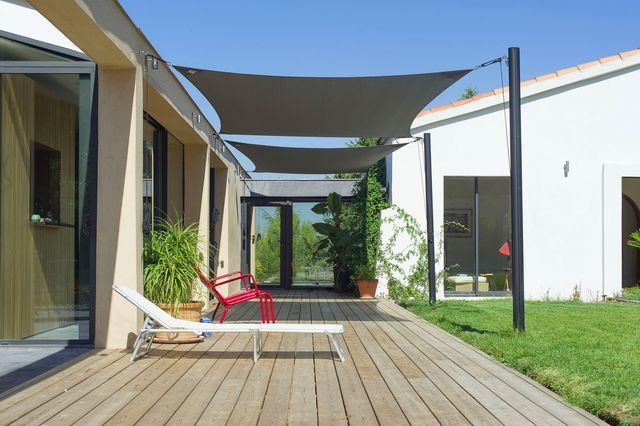 Solution Pour Ombrager Terrasse En Plein soleil Parasol Voile D Ombrage Des Modèles Déco Pour L