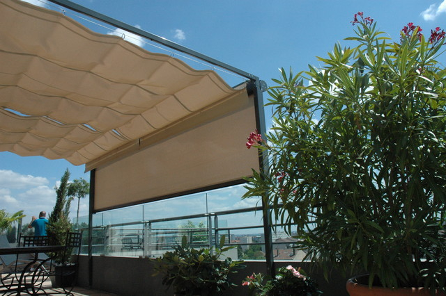 Solution Pour Ombrager Terrasse En Plein soleil Protection soleil Et Vent Au 8° étage Plein Sud Pergola