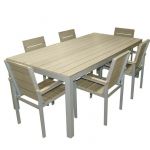 Table De Jardin En Aluminium Salon De Jardin En Aluminium Ensemble Table … Achat
