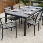 Table De Jardin En Aluminium Salon De Jardin En Aluminium &quot;newport&quot; Table 6 Chaises