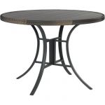 Table De Jardin En Aluminium Table Ronde Bao En Aluminium Et Polywood 105x73cm Achat