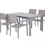 Table Exterieur 4 Personnes Table De Jardin Aluminium 4 Personnes