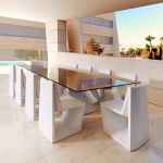 Table Exterieur Resine Table De Jardin Design 21 Idées Sur La forme Et Les Matériaux