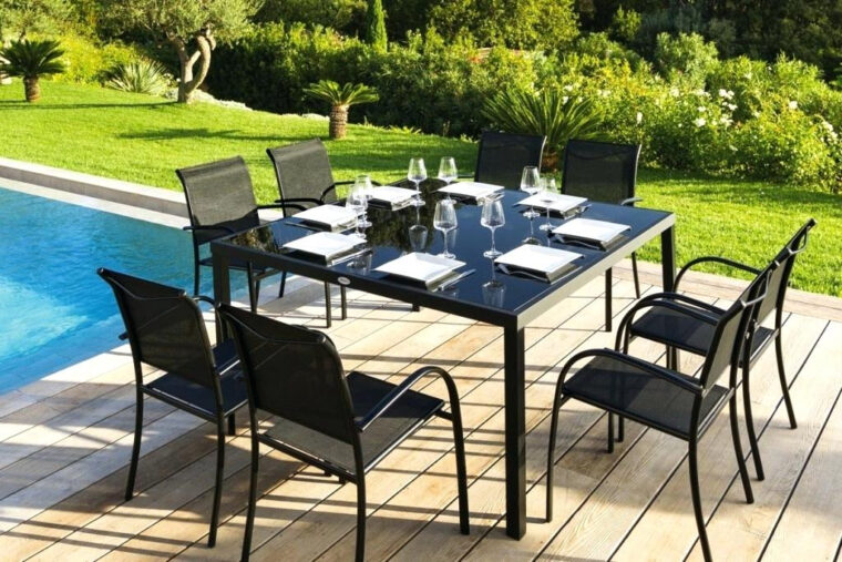 Table Jardin CarrÃ©e Table De Jardin Carré