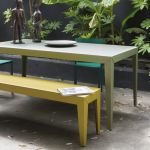 Table Jardin Grise Table De Jardin Design Zef Buxus Mobilier Outdoor