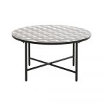 Table Jardin Grise Table Ronde Grise
