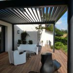 Terrasse Avec Pergola Grâce à son Design Contemporain La Pergola Bioclimatique
