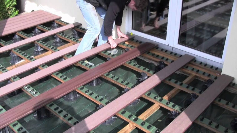 Terrasse Bois Composite Pose D Une Terrasse Bois Posite