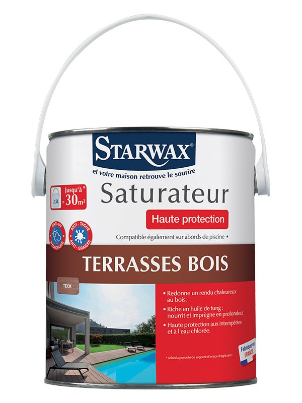 Terrasse Bois Teck Starwax