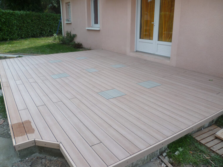 Terrasse Composite Prix Prix Pose Terrasse Posite Sur Dalle Beton Mailleraye