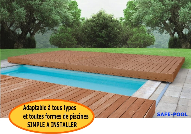 Terrasse Coulissante Piscine Plancher Mobile Pour Piscine Safe Pool