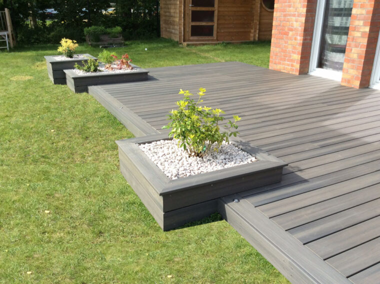 Terrasse En Composite Terrasse En Bois Posite Fiberon Xtrem Galaxy Jardin