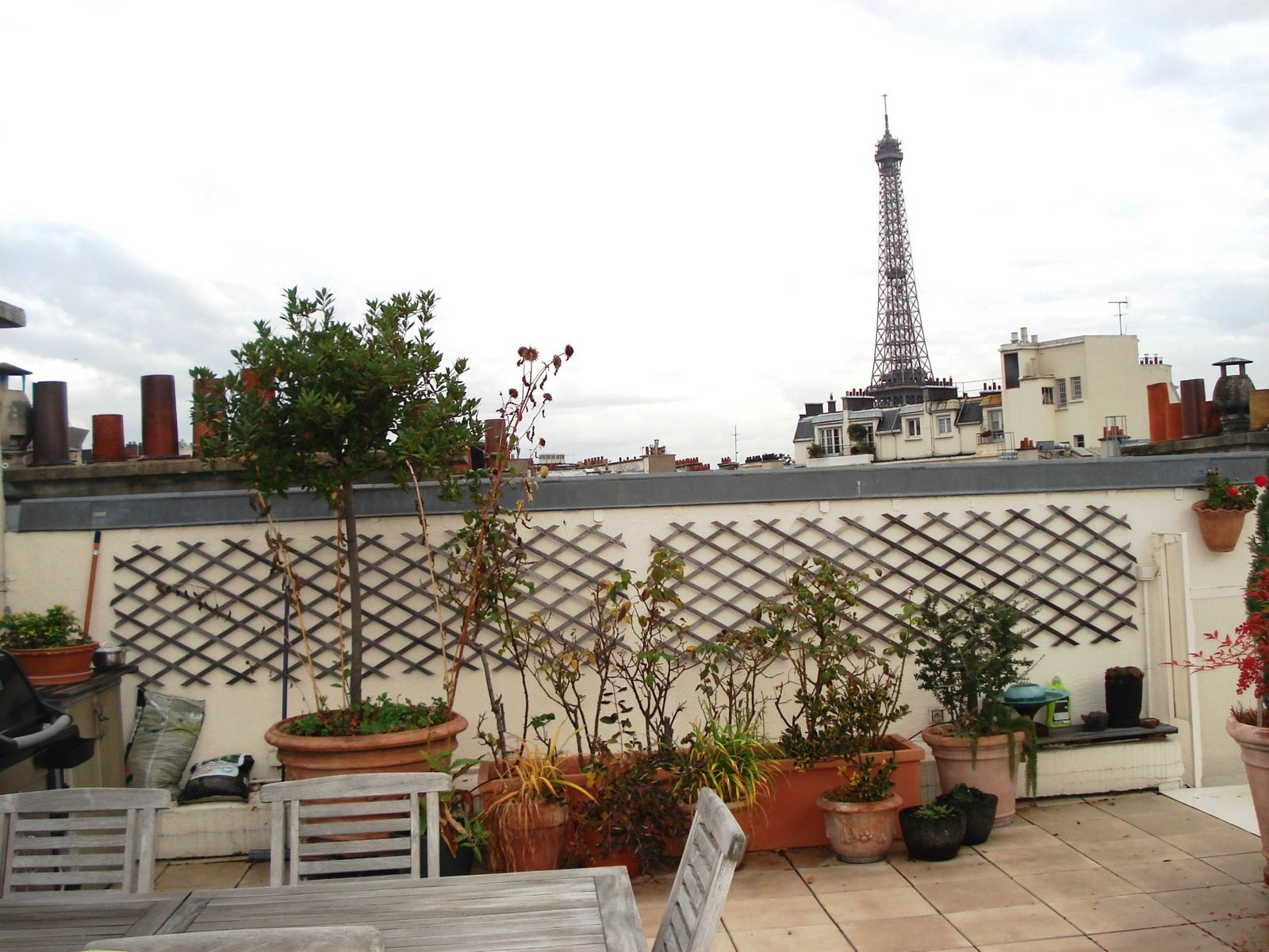Terrasse Et Balcon Appartement à Vendre à Paris 16ème Passy Avec Terrasse Et