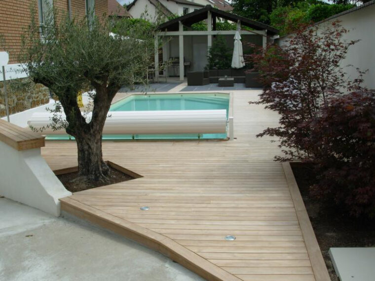 Terrasse Ipe Piscine Photos Lames De Terrasse Bois Ipe Prix Pas Cher