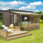 Terrasse Mobil Home Couverte Terrasse Bois Semi Couverte Pour Mobil Home All Inclusive