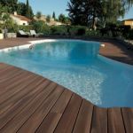 Terrasse Piscine Bois Composite Homeliving Posite Bord De La Piscine Bois Images