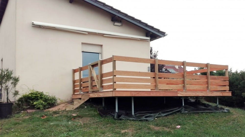 Terrasse Suspendue En Bois Tecnhome Fabricant Maisons &amp; Extensions Ossature Bois