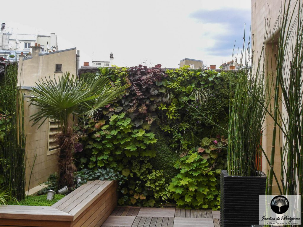 Terrasses Et Jardins Terrace Garden Design Restyling with Plants In the Heart