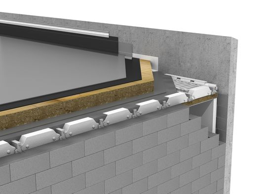 Toiture Terrasse Accessible Système Préfabriqué Pour isolation De toit Terrasse En