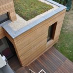 Toiture Transparente Pour Terrasse Le toit Terrasse De L’extension Est Végétalisé
